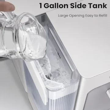 Gevi Nugget Ice Maker Countertop with Large Ice Basket