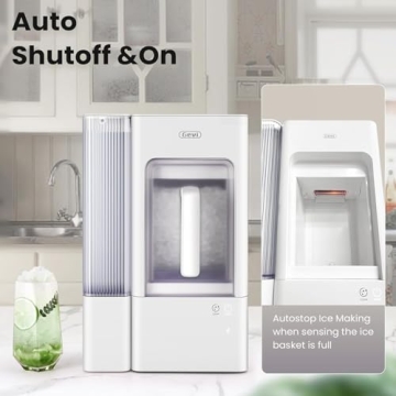 Gevi Nugget Ice Maker Countertop with Large Ice Basket
