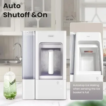 Gevi Nugget Ice Maker Countertop with Large Ice Basket