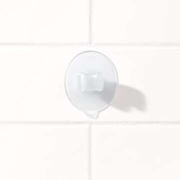 Compact OXO Suction Razor Holder for Easy Organization