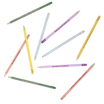 ban.do Women's Write On Graphite Pencil Set of 10, Take Care
