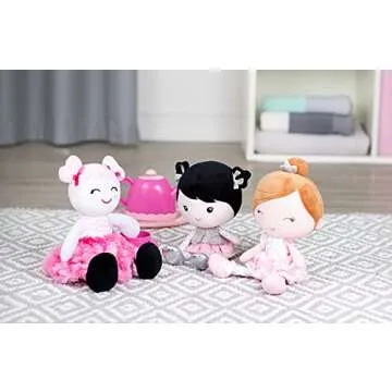 Baby Starters Plush Snuggle Buddy Baby Doll, Soft Annette Doll