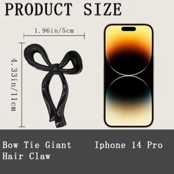 Shop KuuGuu 3 Bow Hair Clips for Stylish Elegance