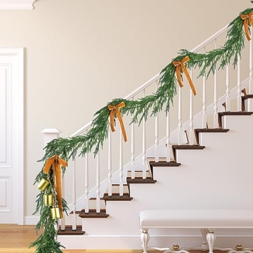 Realistic Norfolk Pine Garland for Holiday Decor