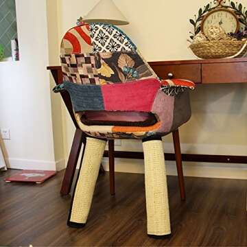 VIILER Fashionable Cat Scratcher Pad for Furniture Protection