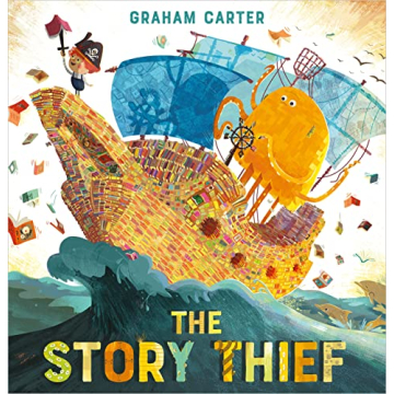 The Story Thief: A Magical Journey Through Illustrations and Imagination