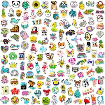 300 PCS Water Bottle Stickers for Kids – Cute Vinyl Pack
