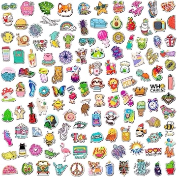 300 PCS Water Bottle Stickers for Kids – Cute Vinyl Pack