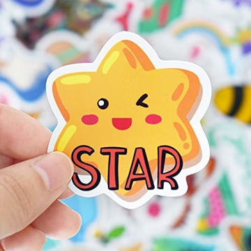300 PCS Water Bottle Stickers for Kids – Cute Vinyl Pack