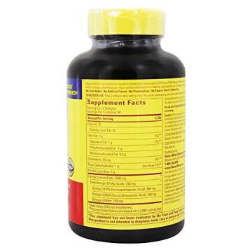 Nature Made Fish Oil 1200 mg Softgels - Premium Omega-3