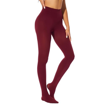 HeyUU Women's 80 Denier Soft Opaque Tights in 20 Colors