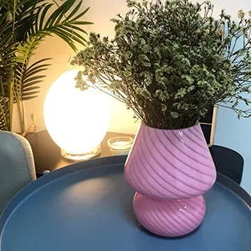 Charming BSOD Pink Mushroom Lamp for Cozy Home Decor
