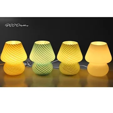 Charming BSOD Pink Mushroom Lamp for Cozy Home Decor