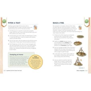 Camping Activity Book for Kids: Fun Outdoor Projects