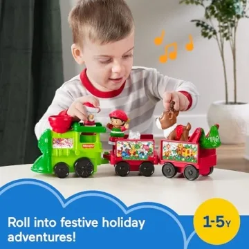 Fisher-Price Musical Christmas Train - Fun Holiday Toy