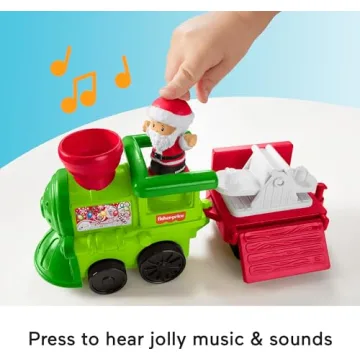 Fisher-Price Musical Christmas Train - Fun Holiday Toy