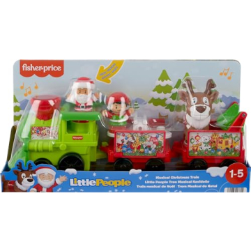 Fisher-Price Musical Christmas Train - Fun Holiday Toy