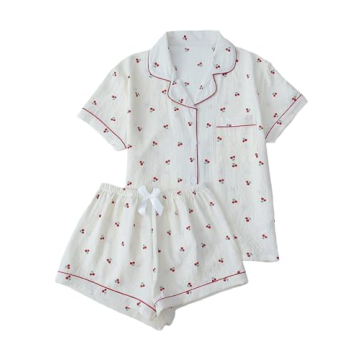 Charming Verdusa Women's Pajama Set for Relaxation