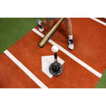 ZV-TEE Baseball Tee with LED Lights and Adjustable Height