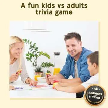 Who Knows More? Kids or Adults, The Ultimate Trivia Game for Kids, Teens and Adults - A Fun Family P...