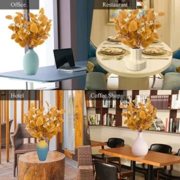 WELTUCKY Fall Eucalyptus Stems for Stunning Home Decor