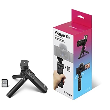 Vlogger Accessory Kit for Camera - Wireless Grip & SD Card