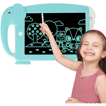 Fansteck 10.5" Elephant Doodle Pad - Fun Learning for Kids