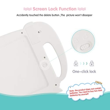 Fansteck 10.5" Elephant Doodle Pad - Fun Learning for Kids