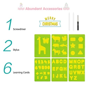 Fansteck 10.5" Elephant Doodle Pad - Fun Learning for Kids