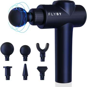 Flyby Massage Gun - Deep Tissue Percussion for Pain Relief