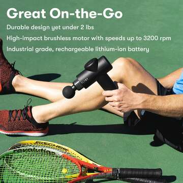 Flyby Massage Gun - Deep Tissue Percussion for Pain Relief