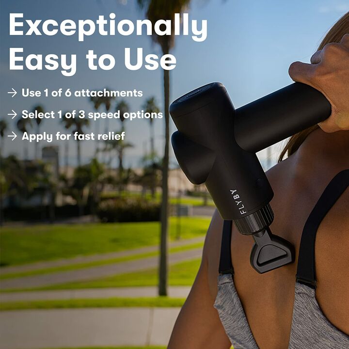 Flyby Massage Gun - Deep Tissue Percussion for Pain Relief