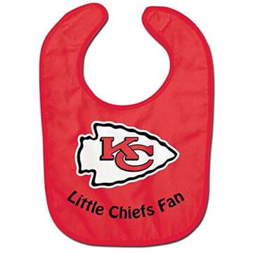 Wincraft NFL Kansas City Chiefs WCRA2048314 All Pro Baby Bib