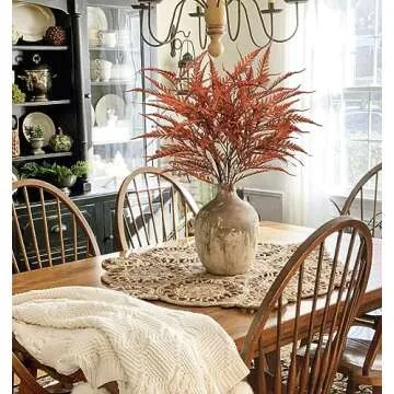 3 Pcs Faux Boston Ferns for Stunning Home Decor