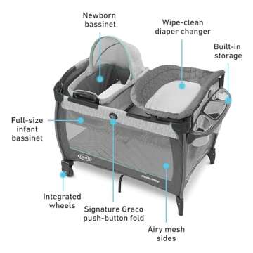 Graco Pack 'n Play with Portable Bassinet and Diaper Changer