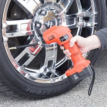 Stalwart Portable Tire Inflator Rechargeable Air Compressor