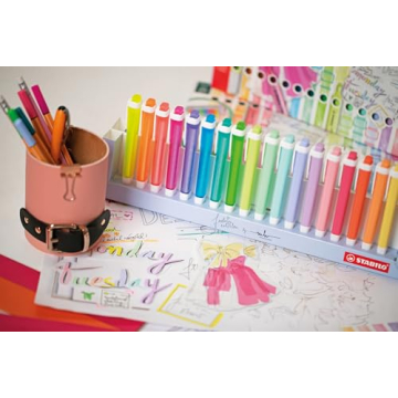 STABILO Swing Cool Deskset - 18 Highlighters for Every Need