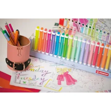 STABILO Swing Cool Deskset - 18 Highlighters for Every Need