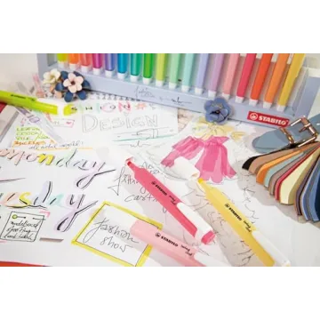 STABILO Swing Cool Deskset - 18 Highlighters for Every Need