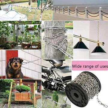 Durable SUS304 Stainless Steel Utility Chain for Outdoor Use