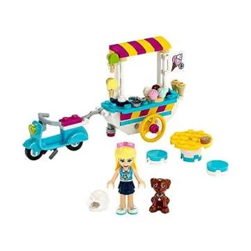 LEGO Friends Ice Cream Cart 41389 Building Kit, Featuring Friends Stephanie Mini-Doll, New 2020 (97 Pieces)