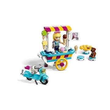 LEGO Friends Ice Cream Cart 41389 Building Kit, Featuring Friends Stephanie Mini-Doll, New 2020 (97 Pieces)