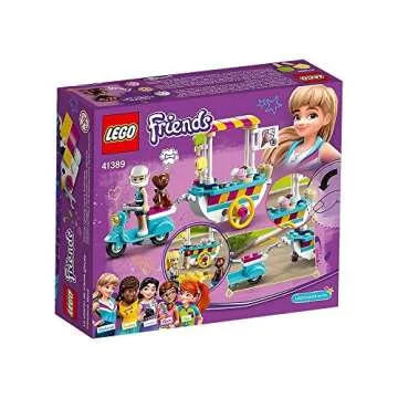LEGO Friends Ice Cream Cart 41389 Building Kit, Featuring Friends Stephanie Mini-Doll, New 2020 (97 Pieces)