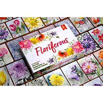 Floriferous Card Game - A Relaxing Garden Game of Arranging Flowers by Pencil First Games for 1-4 Pl...
