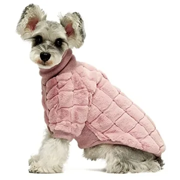 Luxury Faux Fur Dog Coat for Small Breeds - Fitwarm