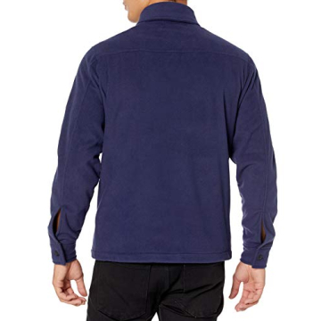 Men's Polar Fleece Shirt Jacket - Comfort Meets Style
