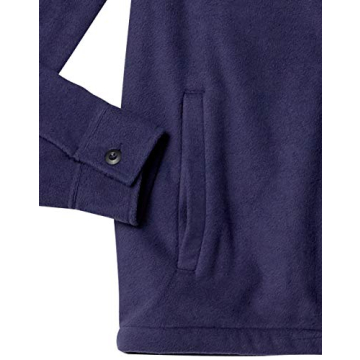 Men's Polar Fleece Shirt Jacket - Comfort Meets Style