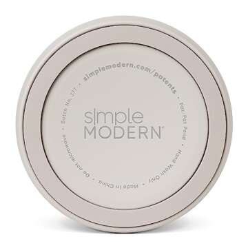 Simple Modern Stainless Steel Pet Water Bowl for Dogs & Cats | Reusable Insulated Stainless Steel Fo...