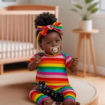 Lifelike JIZHI Reborn Baby Doll for Kids age 3+