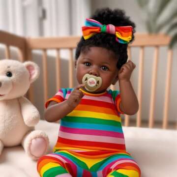 Lifelike JIZHI Reborn Baby Doll for Kids age 3+